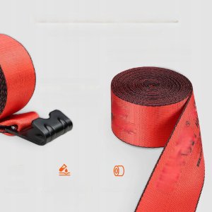 Pasy transportowe 10mx9m z płaskim hakiem do holowania 10 szt. 2