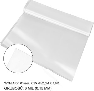 Folia Szklarniowa 2,5 x 7,6 m 8