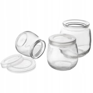 Wamar-Sosenka Słoik na jogurt i desery 300 ml 12 szt. 9