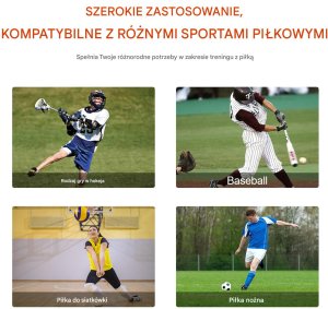 Vevor Siatka treningowa 91x121cm baseball softball siatkówka regulowany kąt 6