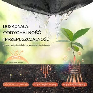 Geowłóknina ochronna, włóknina drogowa 1x50m 2