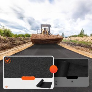 Geowłóknina ochronna, włóknina drogowa 1x50m 9