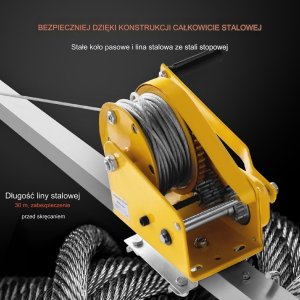 Trójnóg Statyw Ratowniczy z Wciągarką do Przestrzeni Zamkniętych 1180 kg Dmuchawa 12