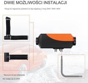 Zestaw Przewodów Rurowych do Ogrzewania Postojowego 8