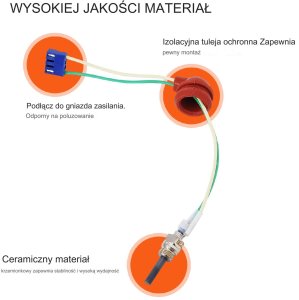Zestaw Świec Żarowych Nagrzewnicy Diesel 11