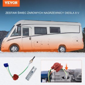 Zestaw Świec Żarowych Nagrzewnicy Diesel 13