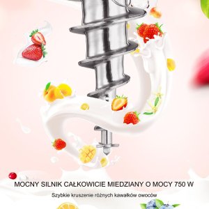Mikser do lodów Blender Maszyna do lodów 750W 2
