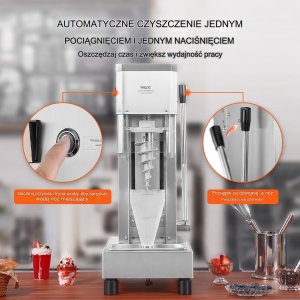 Mikser do lodów Blender Maszyna do lodów 750W 4