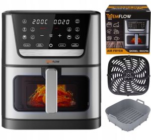 AIR FRYER FRYTKOWNICA BEZTŁUSZCZOWA DUŻA MISA XXL 8L 1800W PANEL DOTYKOWY 2