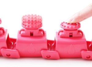 HULA HOP Z OBCIĄŻENIEM ODCHUDZAJĄCE KOŁO Z WYPUSTKAMI MASAŻER OBCIĄŻNIK 7