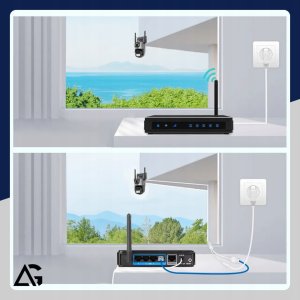 KAMERA ZEWNĘTRZNA WIFI OBROTOWA IP ARSA GO 5