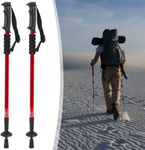 KIJE NORDIC WALKING KIJKI SKŁADANE REGULOWANE DO CHODZENIA TELESKOPOWE 5