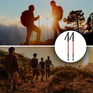 KIJE NORDIC WALKING KIJKI SKŁADANE REGULOWANE DO CHODZENIA TELESKOPOWE 9