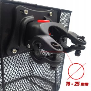 Kosz rowerowy przedni Profi_Art 6001894 czarny 5