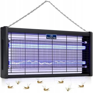 LAMPA OWADOBÓJCZA UV NA OWADY KOMARY ĆMY MOLE DUŻA SKUTECZNA MOCNA 60W 2