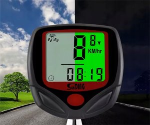 Licznik rowerowy przewodowy MEMFLOW SB-318 3