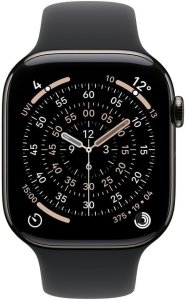 Smartwatch Apple Watch 11 GPS + Cellular 42mm Slate Titanium Sport Band S/M Czarny  (MF8R4ZR/A) 2