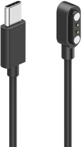 HAMA KABEL ŁADUJĄCY DO SMARTWATCHY HAMA, CZARNY 3