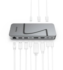 STACJA DOKUJĄCA USB4 “Connect2Office Speed“, USB-C, PD, 40 Gbit/s, 10 PORTÓW 3