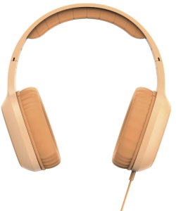 SŁUCHAWKI NAUSZNE “FUN C“ Z MIKROFONEM NEW POMARAŃCZOWE 2