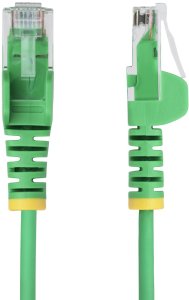 StarTech N6PAT200CMGNS kabel sieciowy Zielony 2 m Cat6 U/UTP (UTP) 2