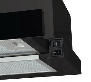 Hisense  450 m/h  platums 60 cm  melna - Iebuvejams tvaika nosucejs MH6TL2MB (3838782627880) 6