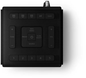 CB Radio Philips PHILIPS radio zegarek czarny TAR5100/10 TAR5100/10 (4895229158627) 4