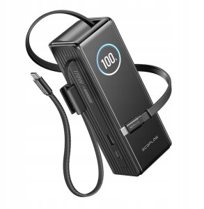 Powerbank EcoFlow RAPID Powerbank 25000 mAh 170 W wbudowane kable 100 W 11
