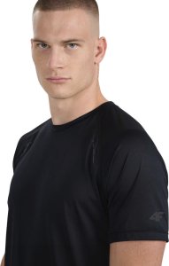 Koszulka męska 4F FNK M1499 czarna 4FWAW25TFTSM1499 20S L 4