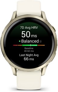 Garmin Venu 4 Smartwatch 41mm beige/lunargold 2