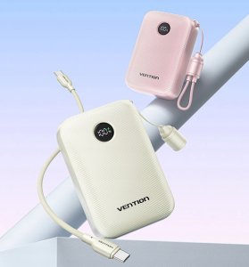 Powerbank Vention Nie 20000mAh Beżowy 7