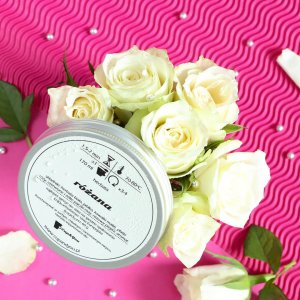 Herbata biała RÓŻANA jabłka maliny płatki i pączki róży różowy pieprz 60g - sypana liściasta herbata PREMIUM Cup&You 5