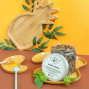 Herbata biała BIAŁA DAMA ananas kwiat pomarańczy dziewanna rodzynki 80g - sypana liściasta herbata PREMIUM Cup&You 4