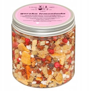 Najlepsza herbata owocowa GORZKA LEMONIADA kandyzowany ananas 200g - herbata sypana liściasta napar z suszu PREMIUM Cup&You 3
