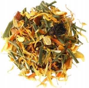 Najlepsza herbata owocowa DOLCE VITA jabłka winogrona papaja 120g - herbata sypana liściasta napar z suszu PREMIUM Cup&You 2