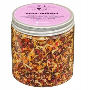 Najlepsza herbata owocowa OWOC MIŁOŚCI dzika jabłko hibiskus 150g - herbata sypana liściasta napar z suszu PREMIUM Cup&You 3