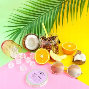 Najlepsza herbata owocowa OWOC MIŁOŚCI dzika jabłko hibiskus 150g - herbata sypana liściasta napar z suszu PREMIUM Cup&You 4