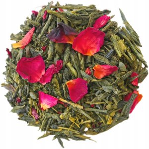 Herbata zielona JAPOŃSKA WIŚNIA kwiat wiśni upominek podarunek 120g - sypana liściasta herbata PREMIUM Cup&You 2