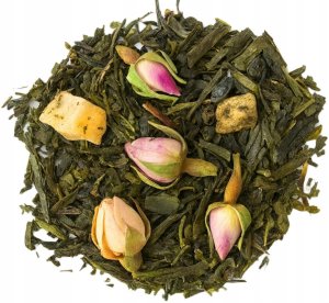 Herbata zielona KAKTUSOWA GRUSZKA melon pączki róży kiwi gruszki 120g - sypana liściasta herbata PREMIUM Cup&You 2