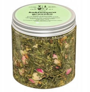 Herbata zielona KAKTUSOWA GRUSZKA melon pączki róży kiwi gruszki 120g - sypana liściasta herbata PREMIUM Cup&You 3