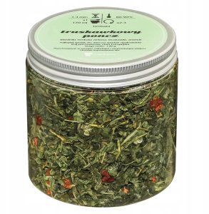 Herbata zielona TRUSKAWKOWY PONCZ truskawki 130g - sypana liściasta herbata PREMIUM Cup&You 3