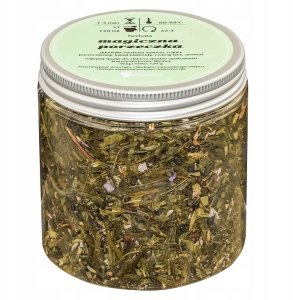 Herbata zielona MAGICZNA PORZECZKA kwiat lawendy czarny bez 120g - sypana liściasta herbata PREMIUM Cup&You 3