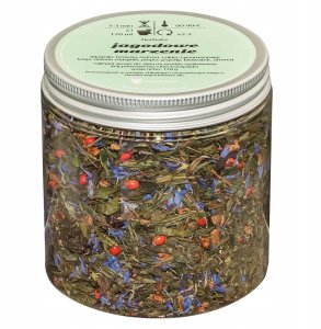 Herbata zielona JAGODOWE MARZENIE jagody bławatek rodzynki na prezent 120g - sypana liściasta herbata PREMIUM Cup&You 3