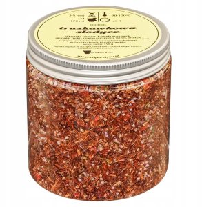Herbata Rooibos TRUSKAWKOWA SŁODYCZ czerwonokrzew bez kofeiny wrzos 150g - herbata sypana liściasta napar z czerwonokrzewu PREMIUM Cup&You 3