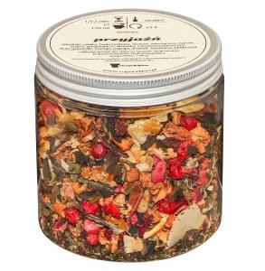 Herbata biała PRZYJAŹŃ papaja mango jabłka żurawina czerwona porzeczka 120g - sypana liściasta herbata PREMIUM Cup&You 3