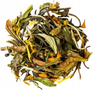 Herbata biała CHILLOUT TEA mango liście czarnej porzeczki nagietek 60g - sypana liściasta herbata PREMIUM Cup&You 2