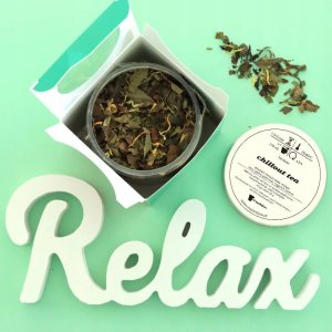 Herbata biała CHILLOUT TEA mango liście czarnej porzeczki nagietek 60g - sypana liściasta herbata PREMIUM Cup&You 4