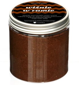 Kawa aromatyzowana smakowa WIŚNIE W RUMIE mielona ARABICA Cup&You 200g na prezent upominek dla kobiety mężczyzny faceta mamy taty żony męża 2