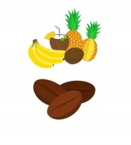 Kawa aromatyzowana o smaku MALIBU ziarnista ARABICA Cup&You PREMIUM 200g na prezent upominek dla kobiety mężczyzny faceta mamy taty żony męża 3