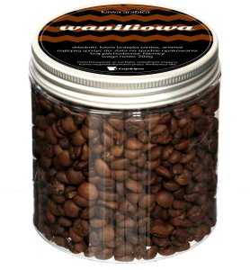 Kawa aromatyzowana o smaku WANILIOWYM ziarnista ARABICA Cup&You 200g na prezent upominek dla kobiety mężczyzny faceta mamy taty żony męża 2